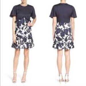 Sachin & Babi Blue Floral Dress